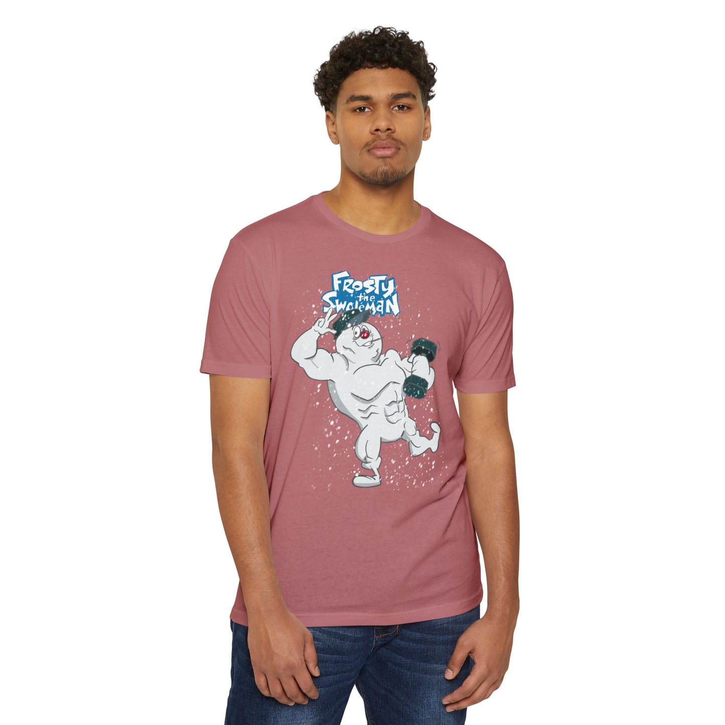 Frosty the Swoleman- Funny Winter Workout Shirt