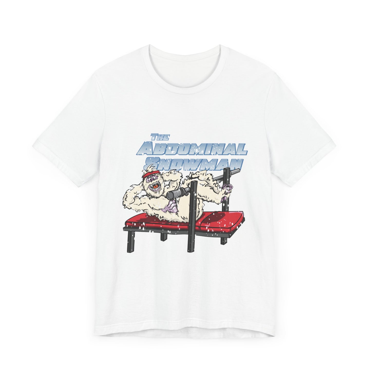 Abdominal Snowman Christmas Pump Cover