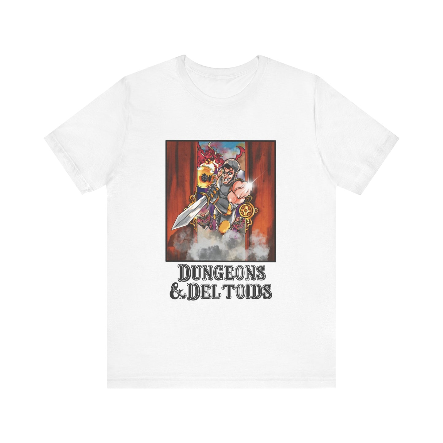 Dungeons & Deltoids Unisex Tee - Epic Gaming & Fitness Shirt