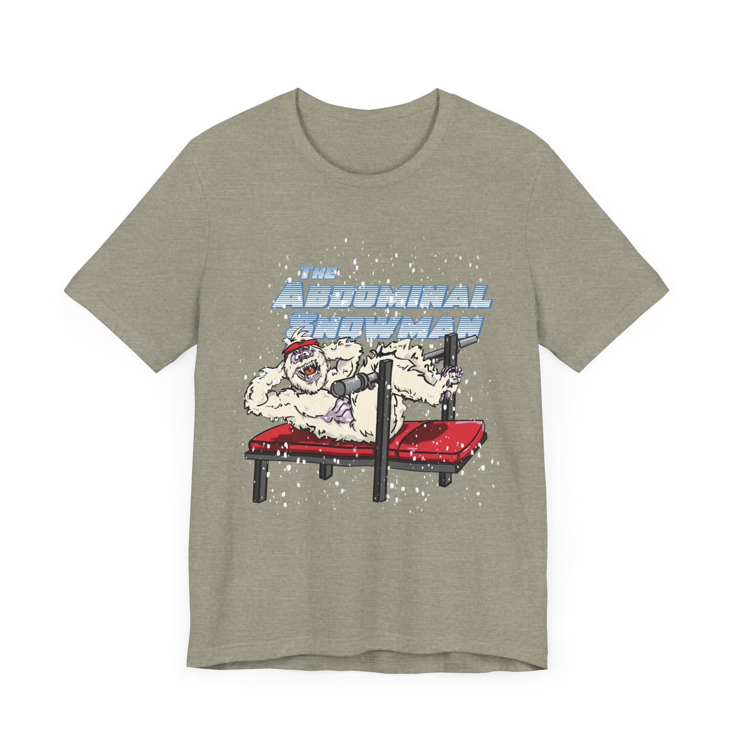 Abdominal Snowman Christmas Pump Cover