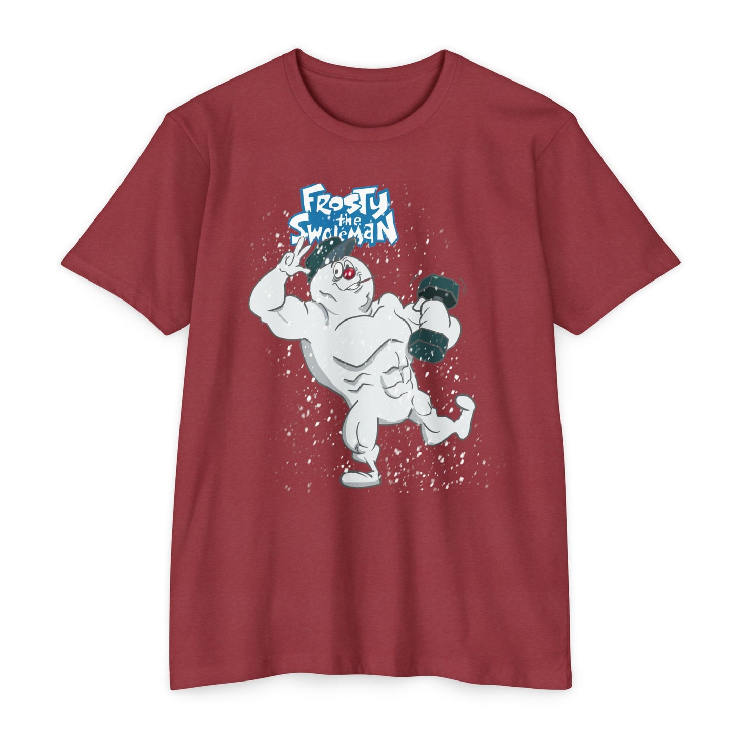 Frosty the Swoleman- Funny Winter Workout Shirt