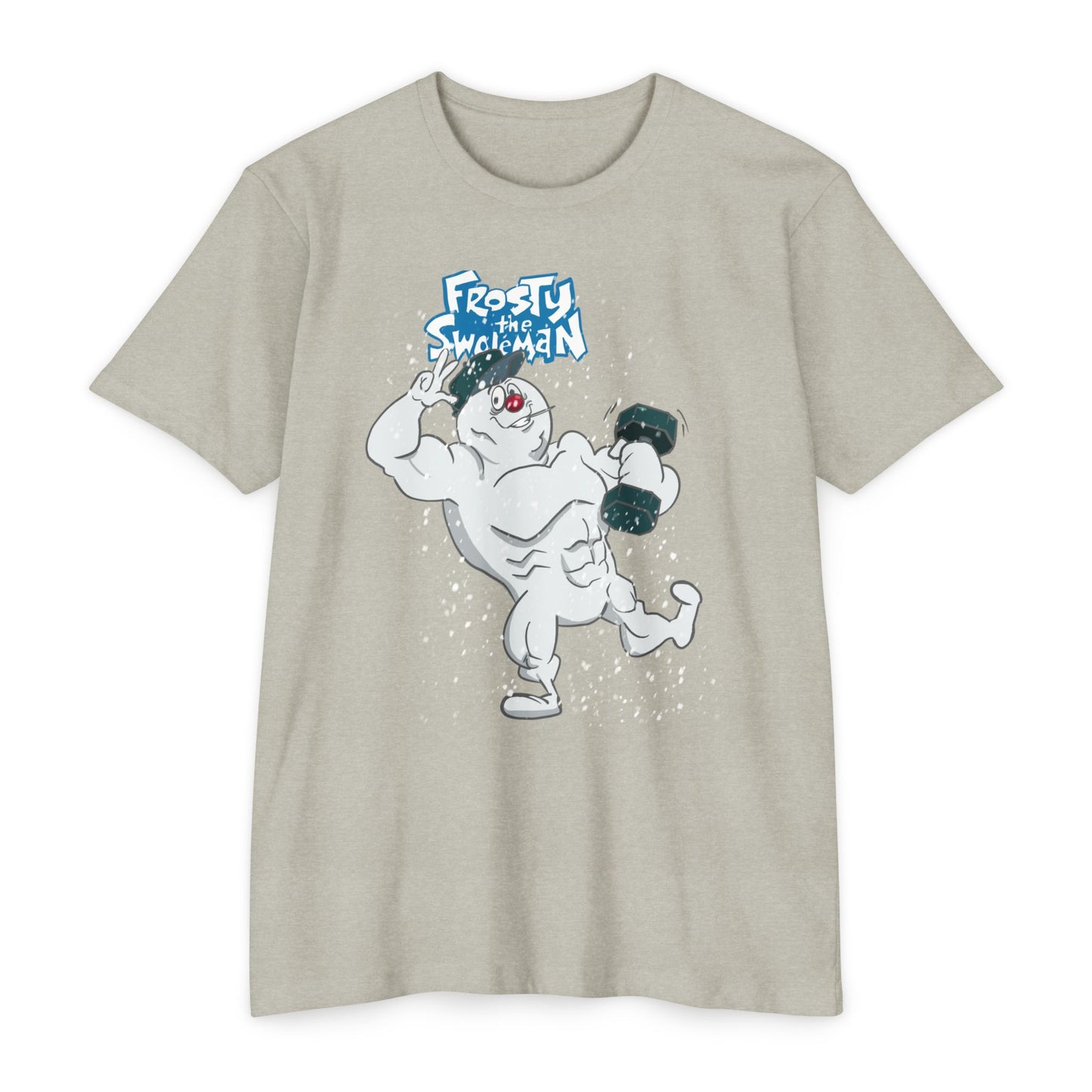 Frosty the Swoleman- Funny Winter Workout Shirt