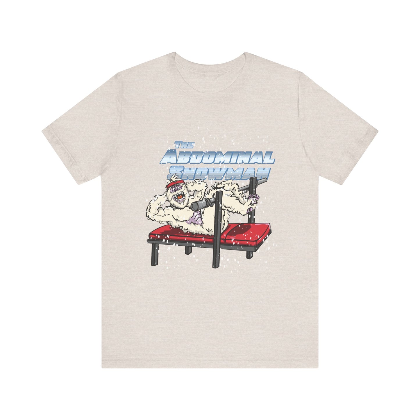 Abdominal Snowman Christmas Pump Cover