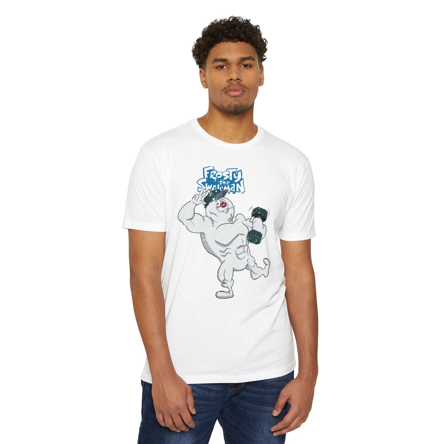 Frosty the Swoleman- Funny Winter Workout Shirt