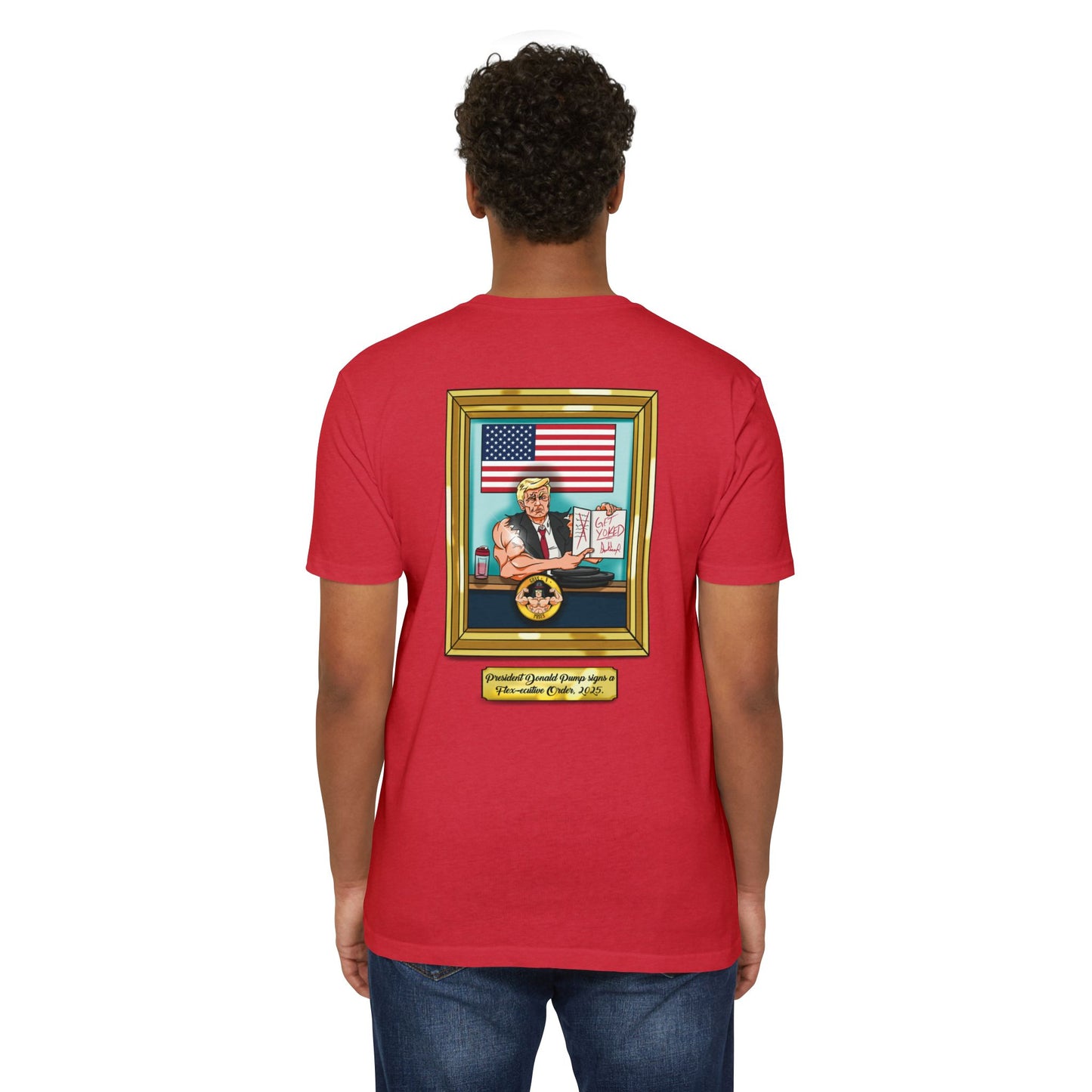 Donald Pump’s Flex-Ecutive Order Pump Tee