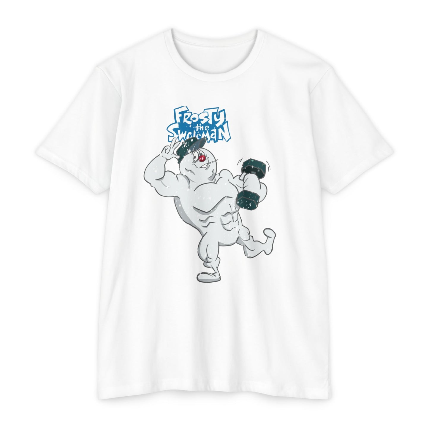 Frosty the Swoleman- Funny Winter Workout Shirt