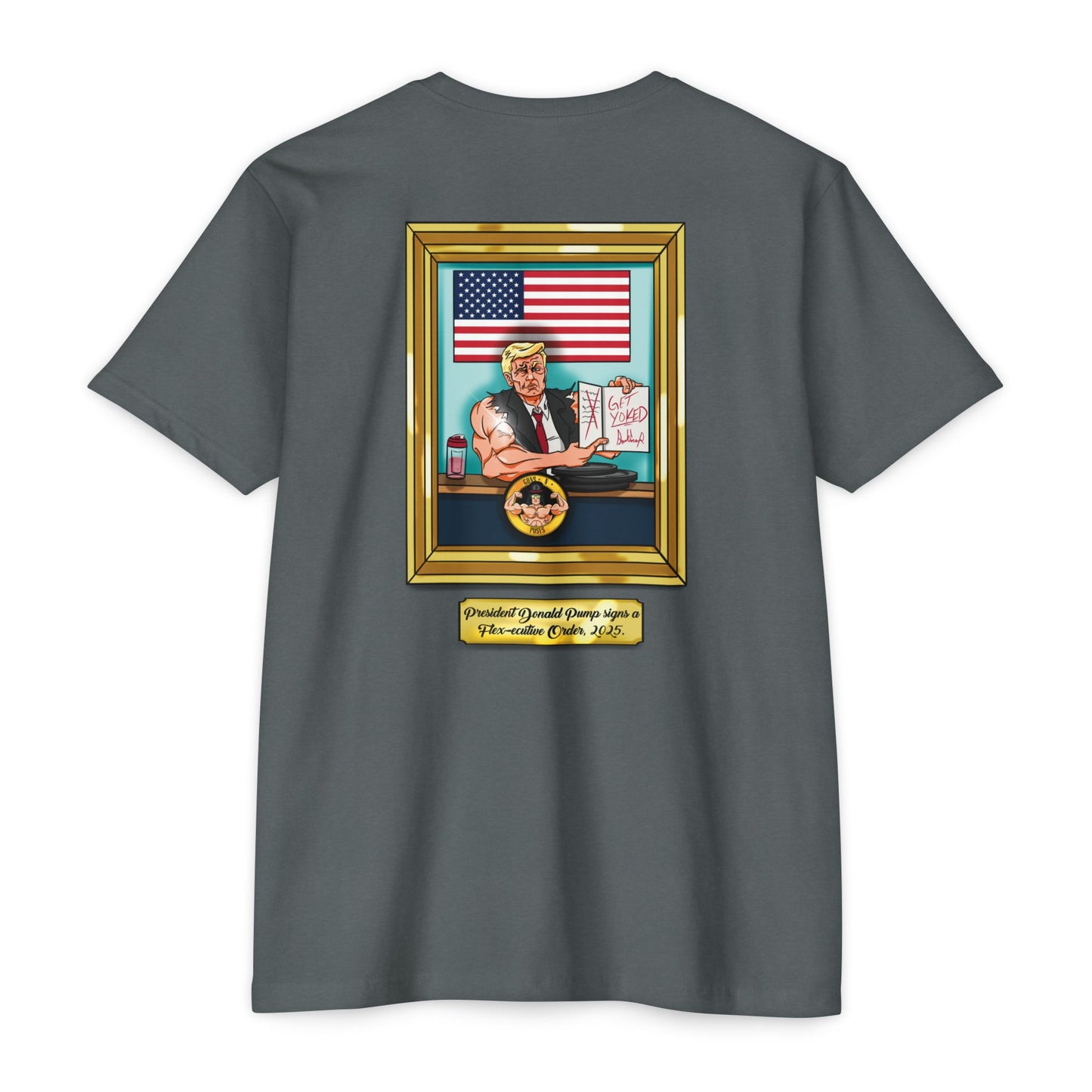 Donald Pump’s Flex-Ecutive Order Pump Tee