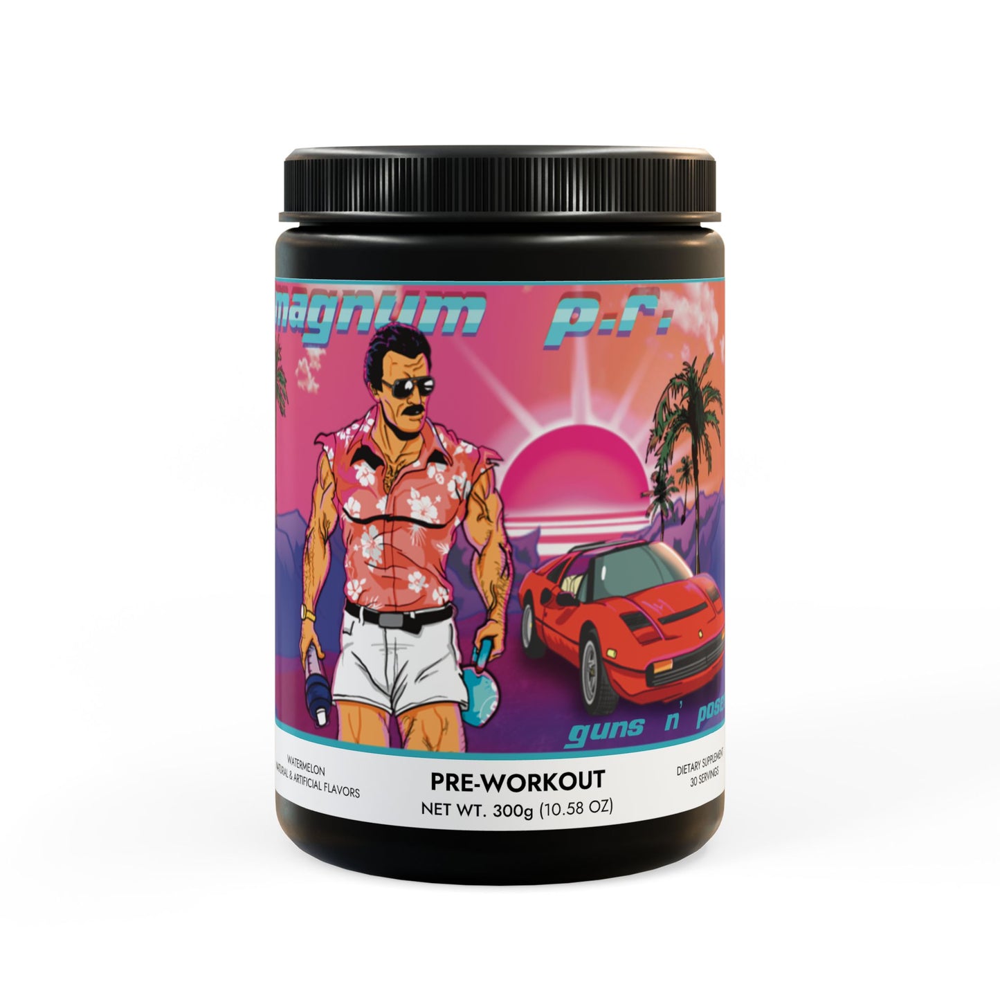Magnum P.R. Pre Workout, Watermelon (300g, 10.58oz)