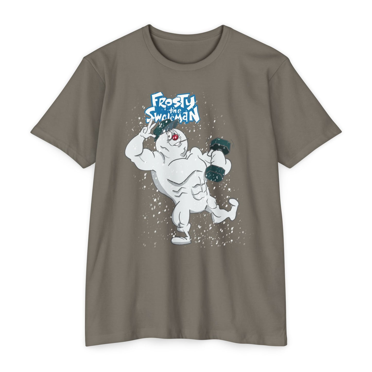 Frosty the Swoleman- Funny Winter Workout Shirt