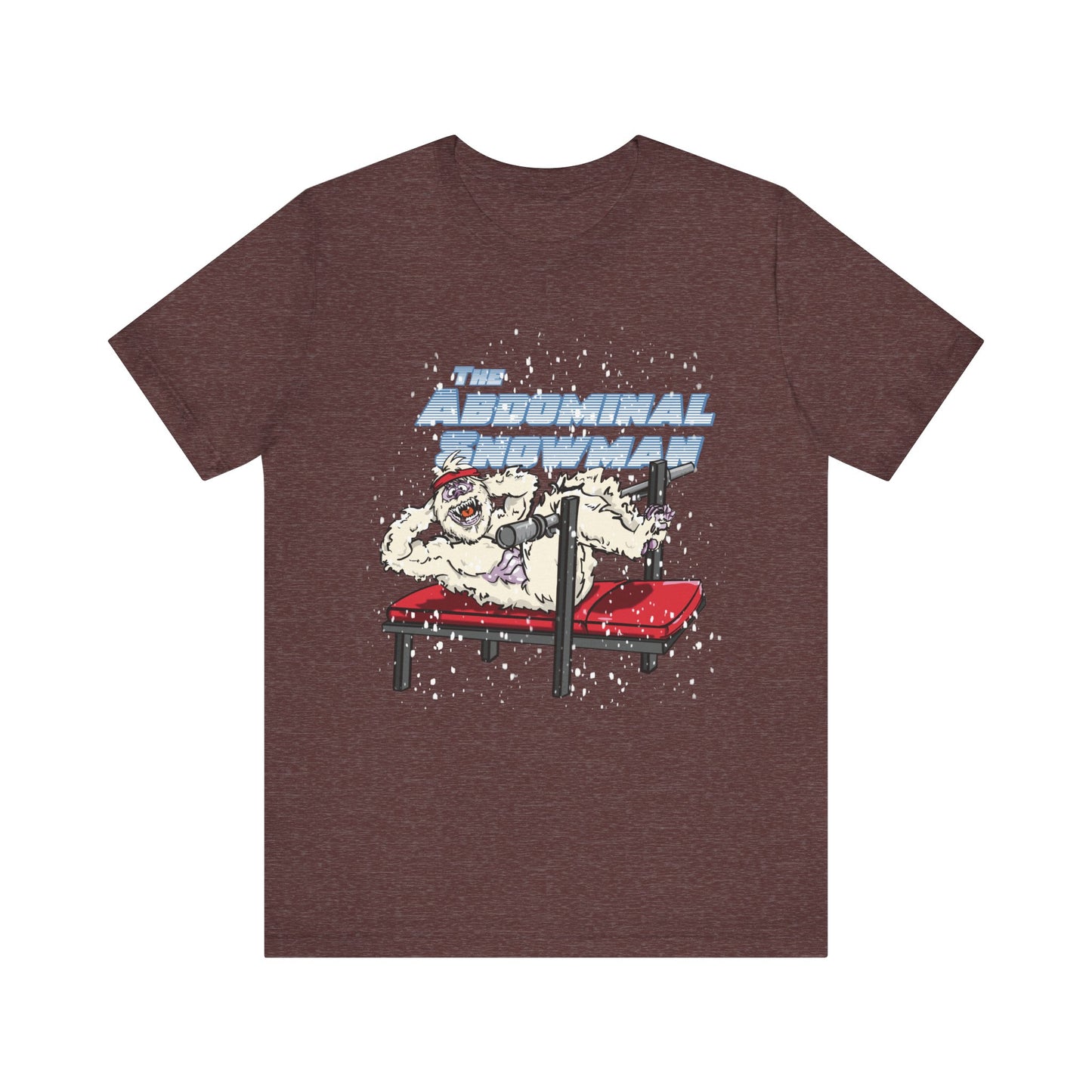 Abdominal Snowman Christmas Pump Cover