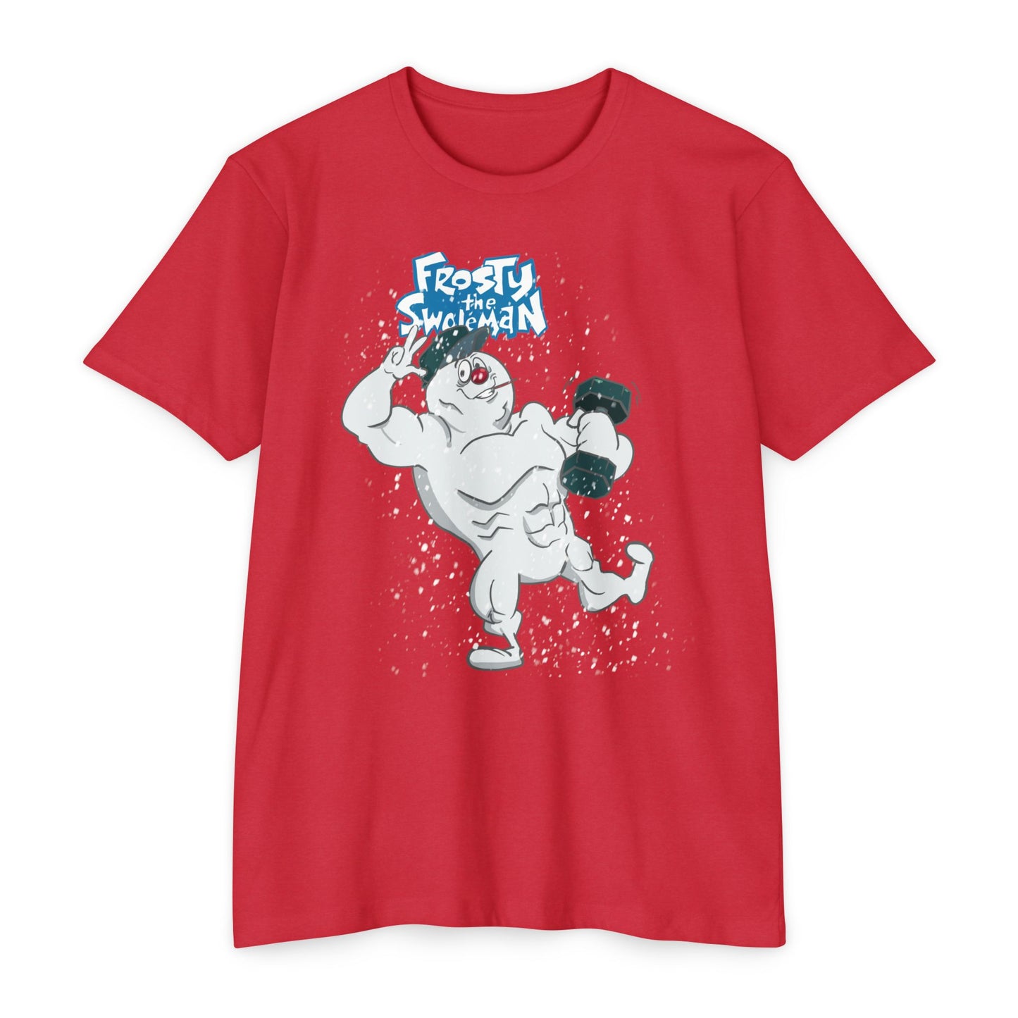Frosty the Swoleman- Funny Winter Workout Shirt