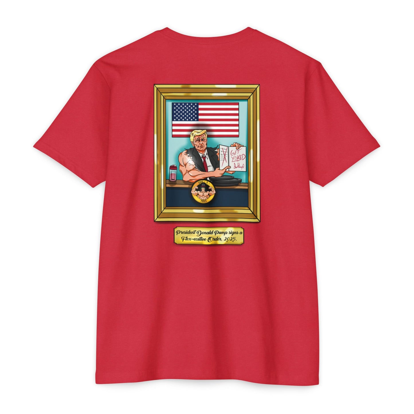 Donald Pump’s Flex-Ecutive Order Pump Tee