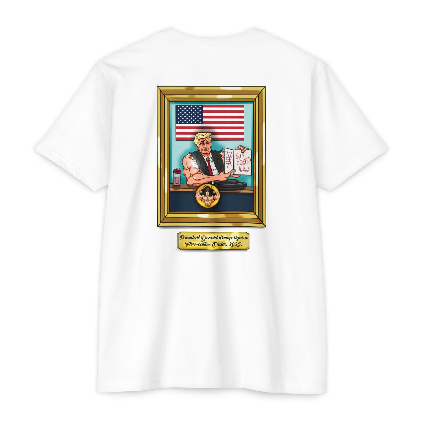 Donald Pump’s Flex-Ecutive Order Pump Tee
