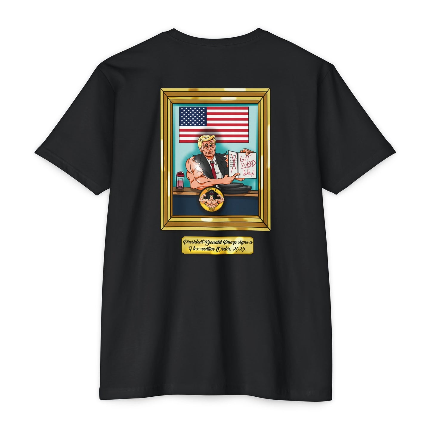 Donald Pump’s Flex-Ecutive Order Pump Tee