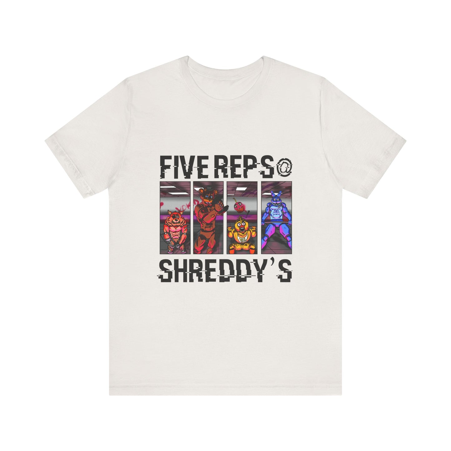 Five Reps Shreddy's-Color Variant Gym Shirt