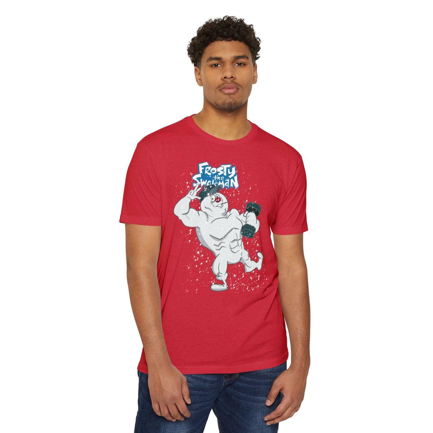 Frosty the Swoleman- Funny Winter Workout Shirt