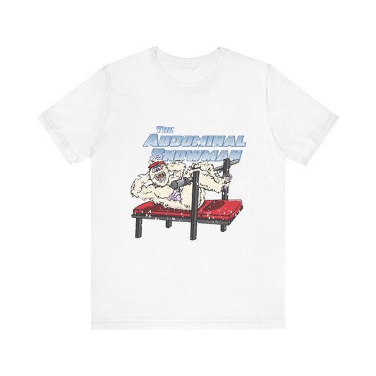 Abdominal Snowman Christmas Pump Cover