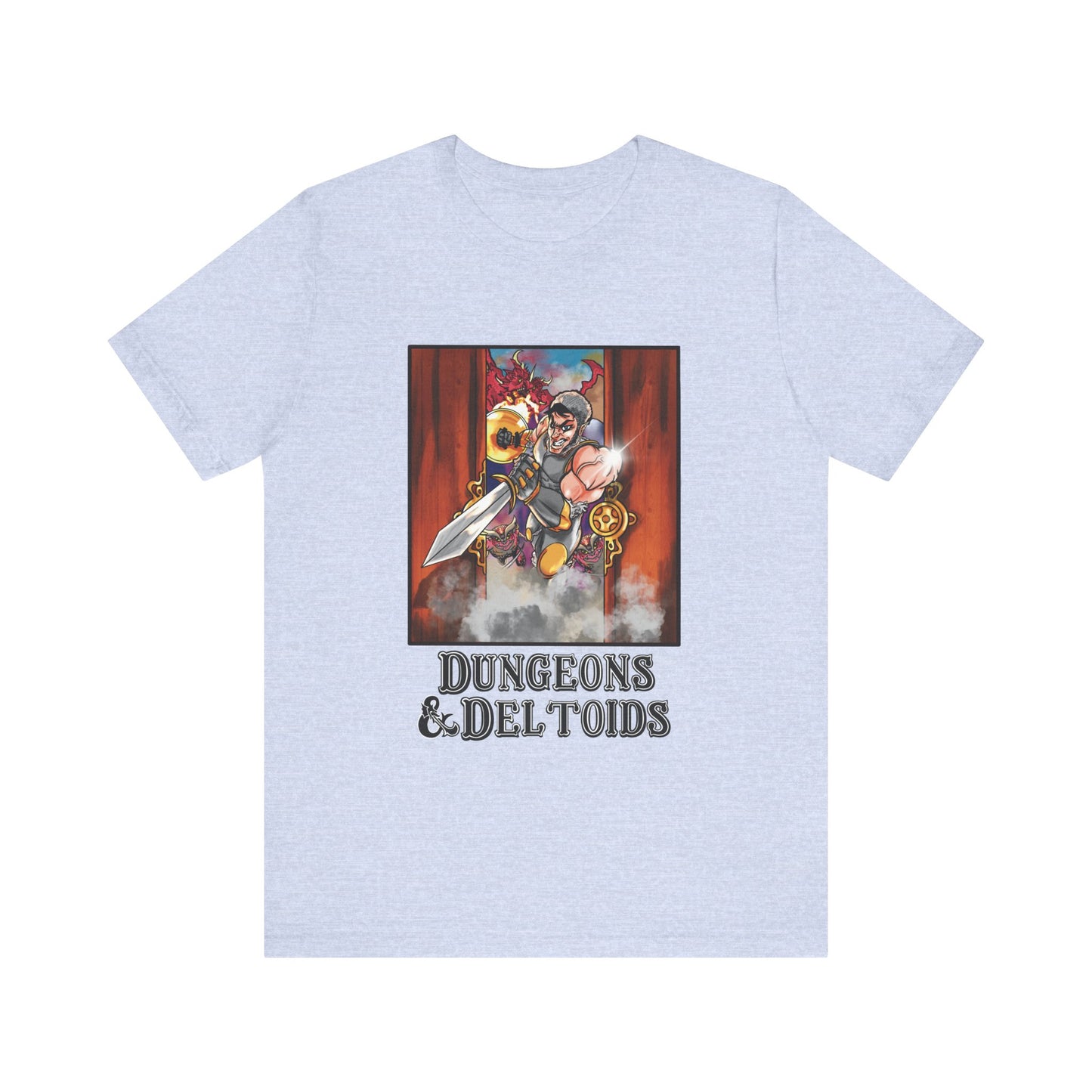 Dungeons & Deltoids Unisex Tee - Epic Gaming & Fitness Shirt