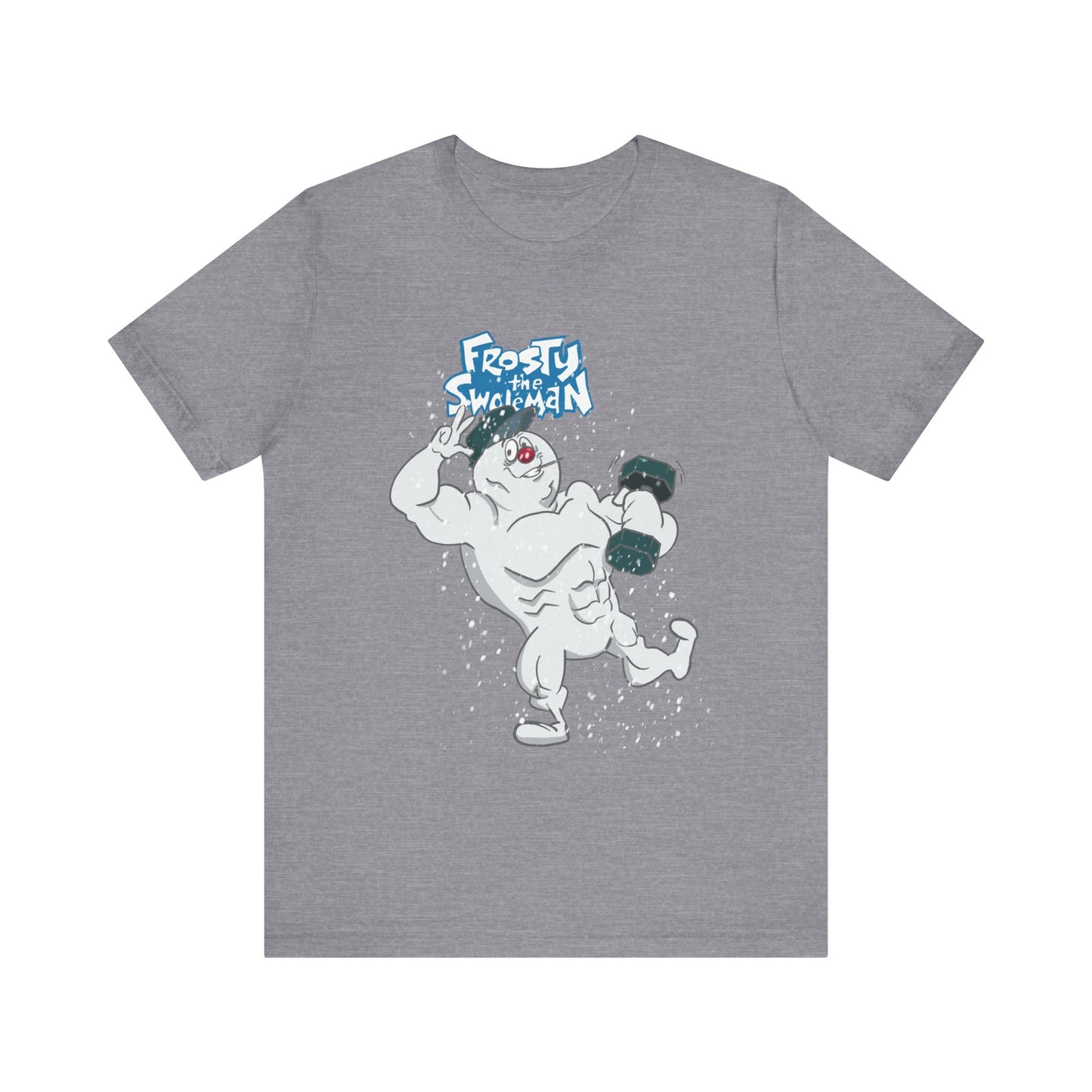 Frosty the Swoleman- Funny Winter Workout Shirt