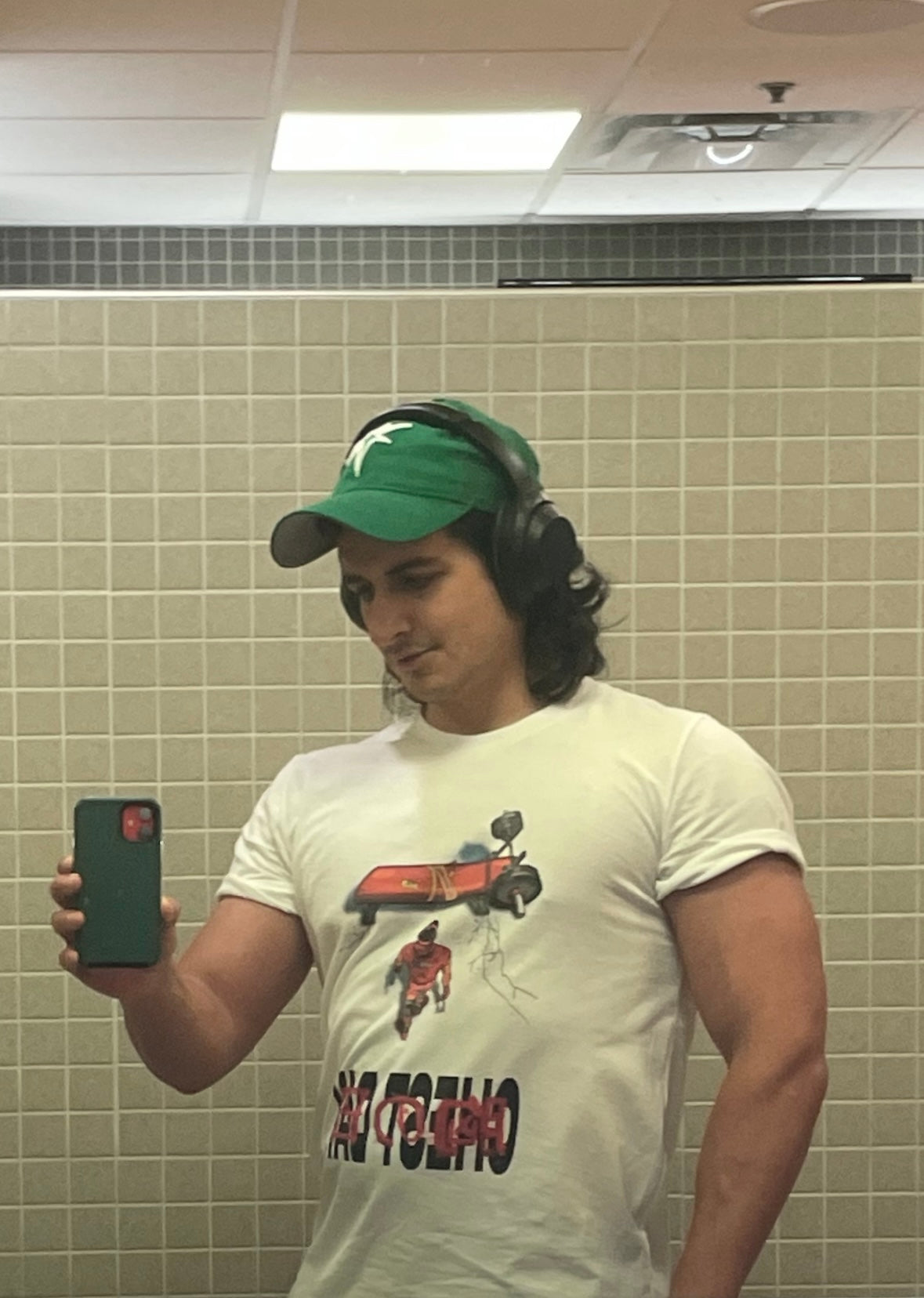 Chest Day Classic Anime Pump Cover