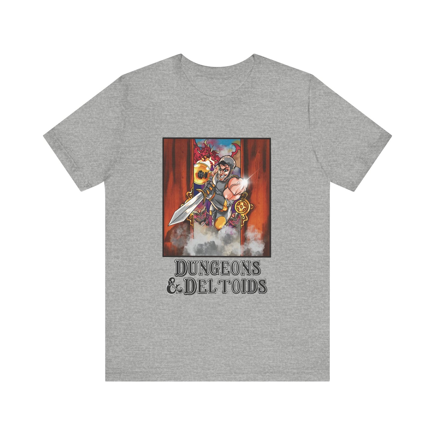 Dungeons & Deltoids Unisex Tee - Epic Gaming & Fitness Shirt