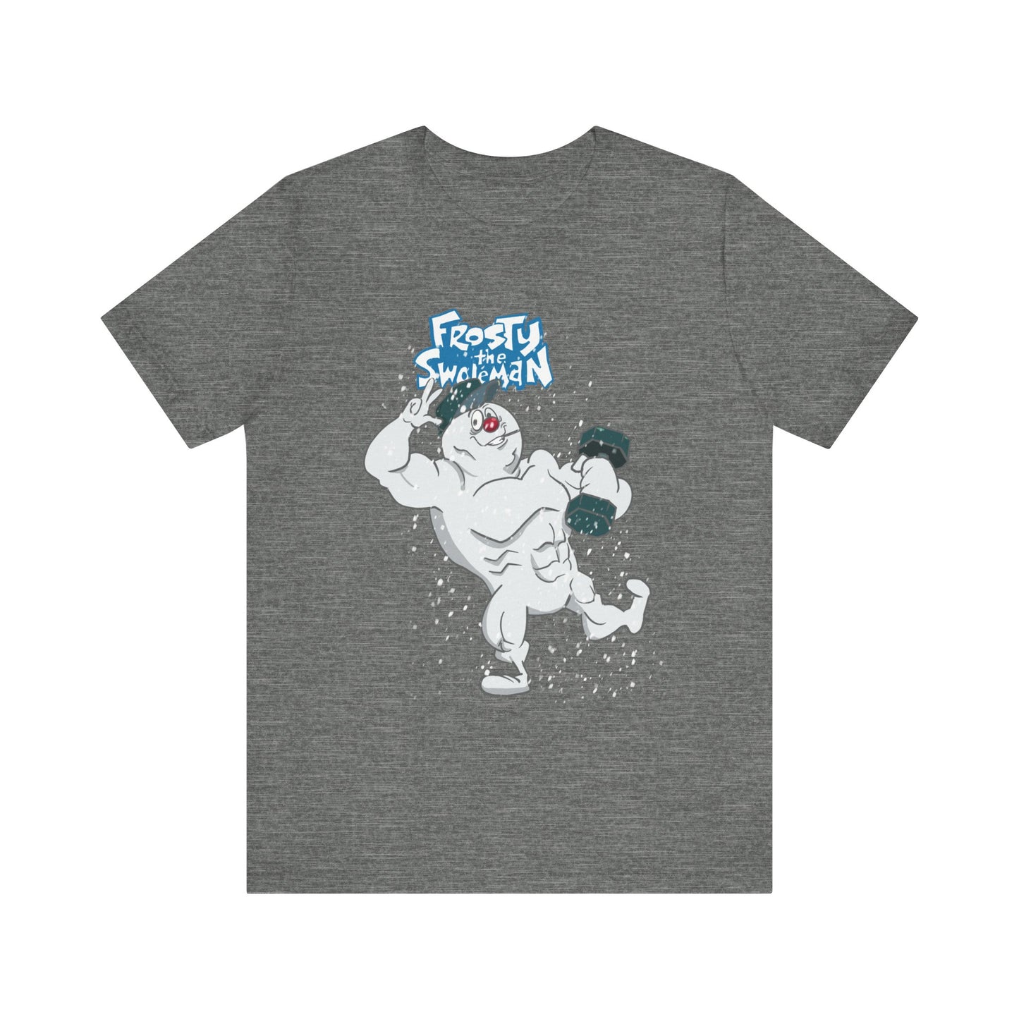 Frosty the Swoleman- Funny Winter Workout Shirt