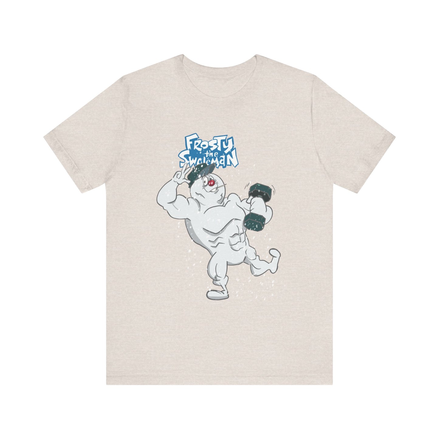 Frosty the Swoleman- Funny Winter Workout Shirt